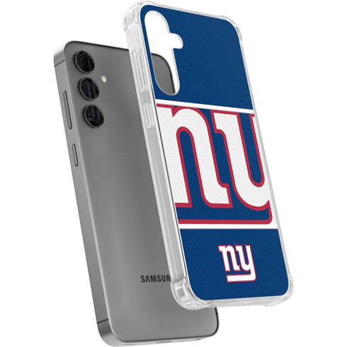 NFL New York Giants Zone Block Galaxy S24 Plus Clear Case